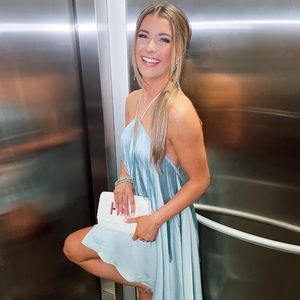 Michael Costello generosity dress